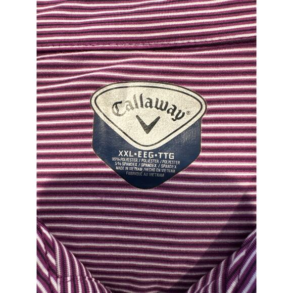 Callaway Men's Performance Golf Polo – Purple, Size XXL - Picture 3 of 5